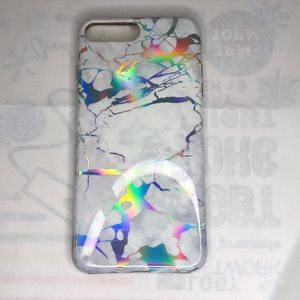 Hard holographic IPhone Case For 7/8 Plus